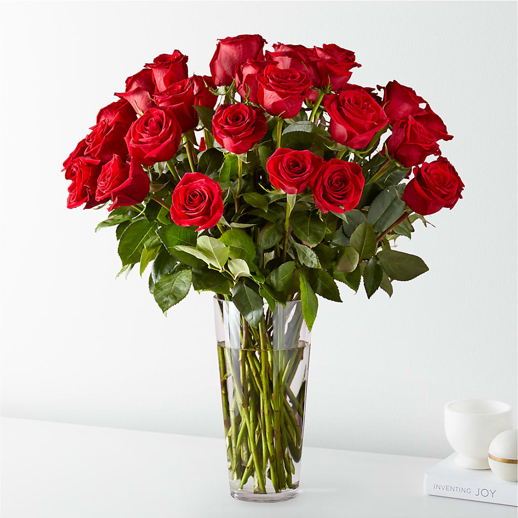 Long Stem Red Rose Bouquet – Flower.delivery, Tontitown AR