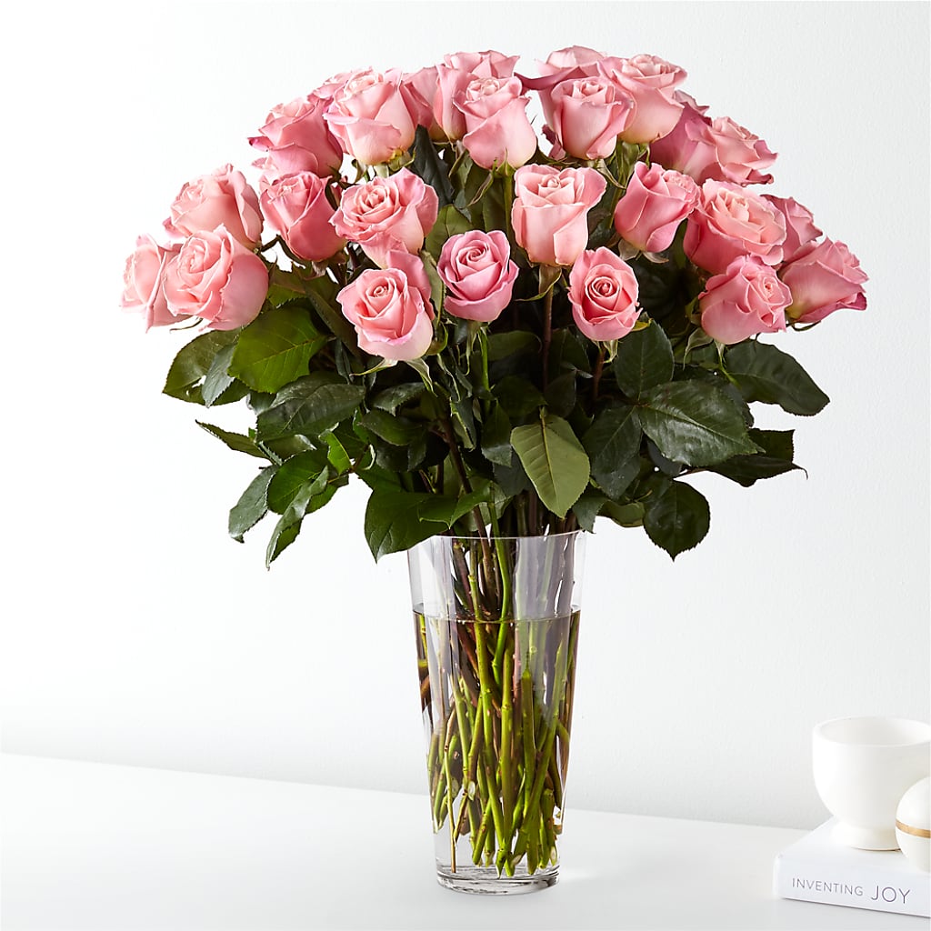 Long Stem Pink Rose Bouquet – Flower.delivery, Tontitown AR