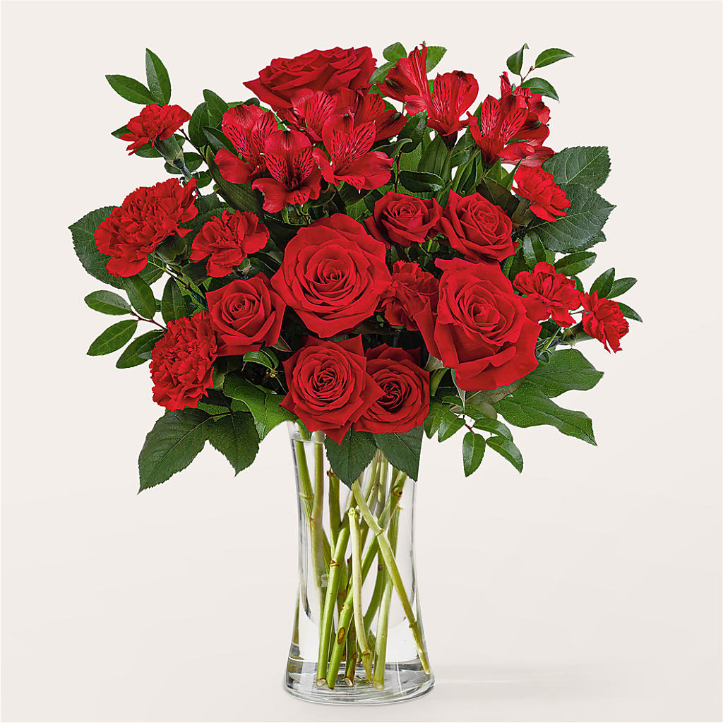 Brilliant Ruby Bouquet – Flower.delivery, Tontitown AR