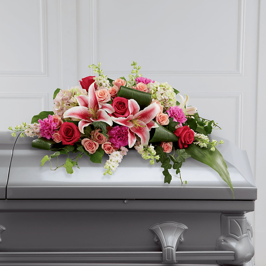 Splendid Grace Casket Spray – Flower.delivery, Tontitown AR