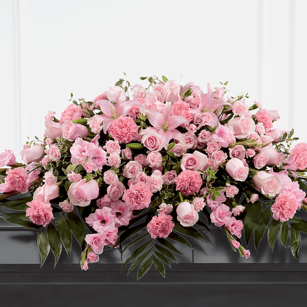 Garden of Comfort Casket Spray (Standard) – Flower.delivery, Tontitown AR