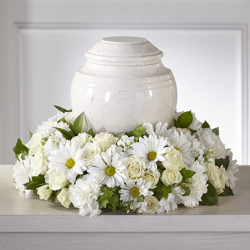 Ivory Gardens Cremation Adornment – Flower.delivery, Tontitown AR