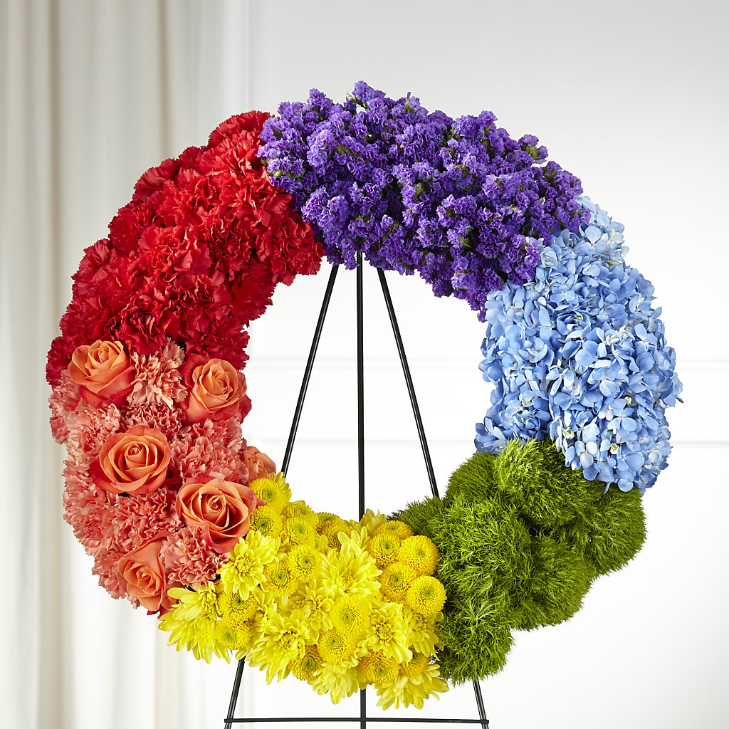 Circle of Love Wreath – Flower.delivery, Tontitown AR
