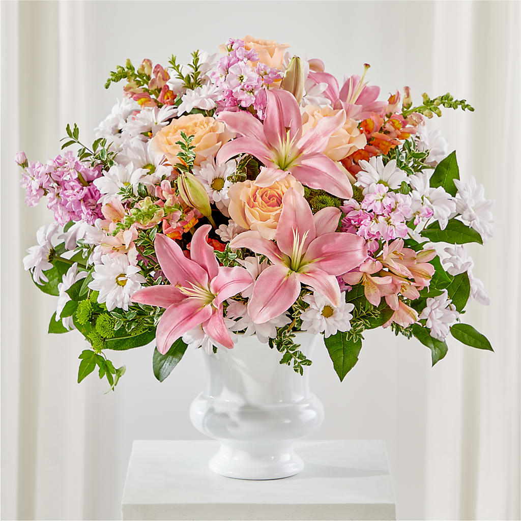 Heartfelt Gesture Urn Arrangement – Flower.delivery, Tontitown AR