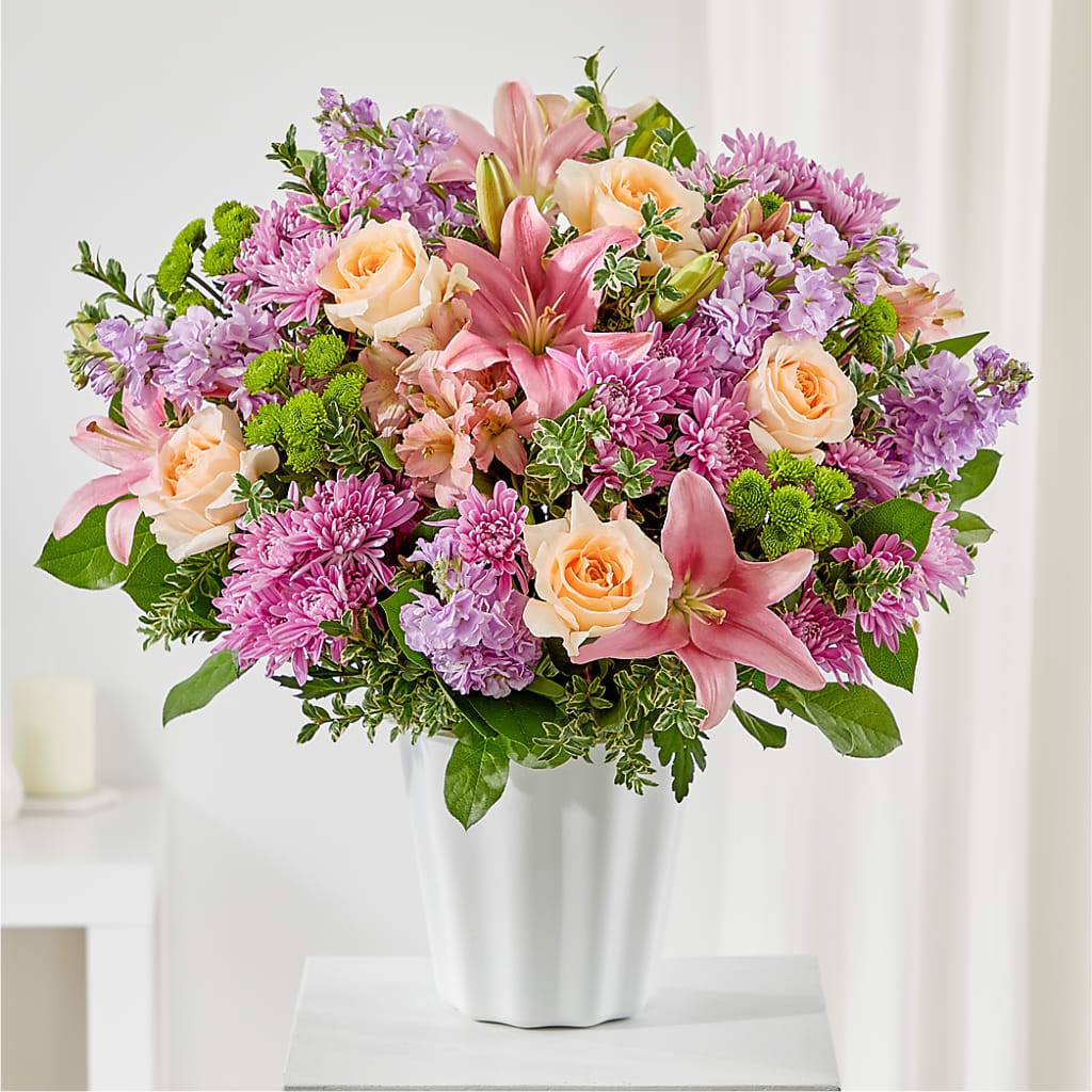 Supportive Embrace Tabletop Basket – Flower.delivery, Tontitown AR
