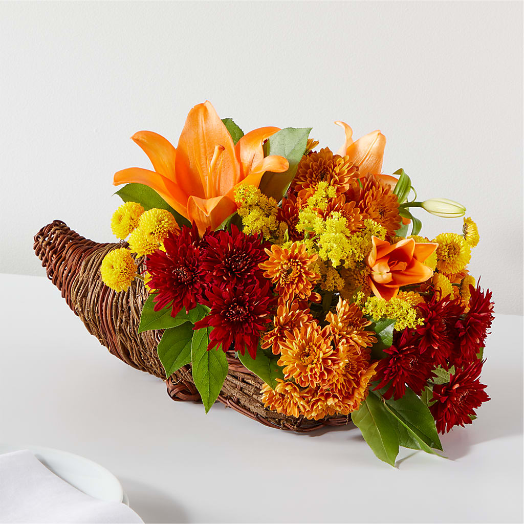 Bouquet of Blessings Cornucopia – Flower.delivery, Tontitown AR
