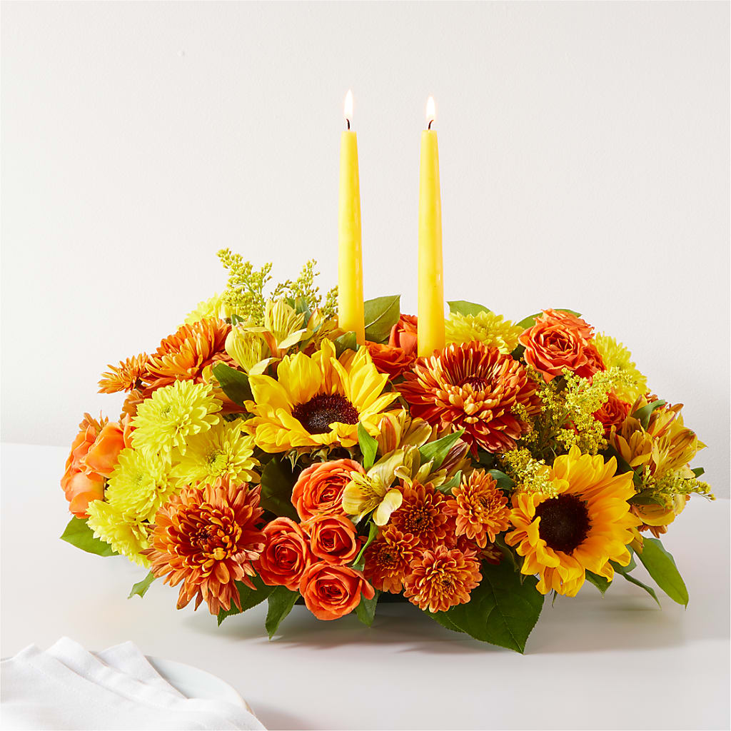 Autumn Harmony Centerpiece – Flower.delivery, Tontitown AR