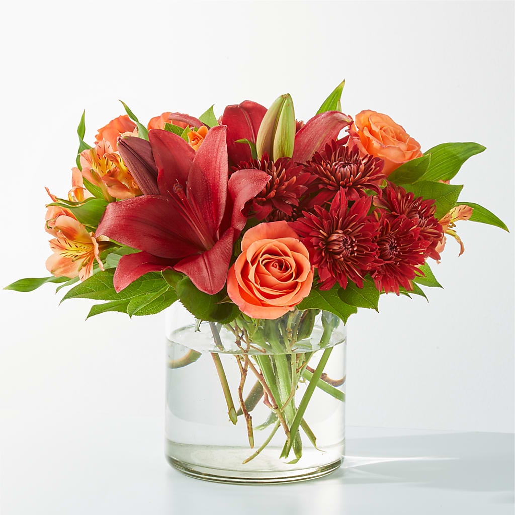 Crimson Leaves Bouquet – Flower.delivery, Tontitown AR