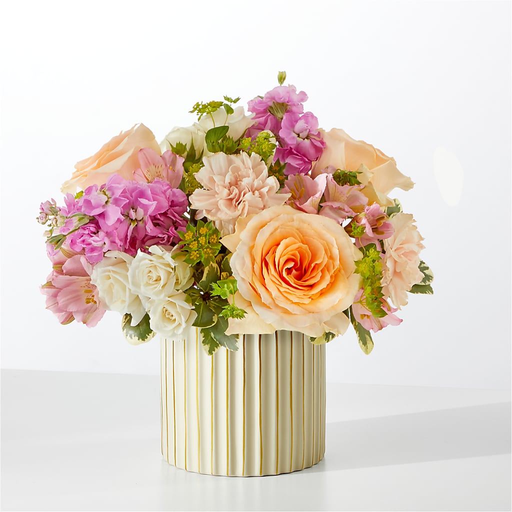 Paradise Bouquet with Ivory Vase – Flower.delivery, Tontitown AR