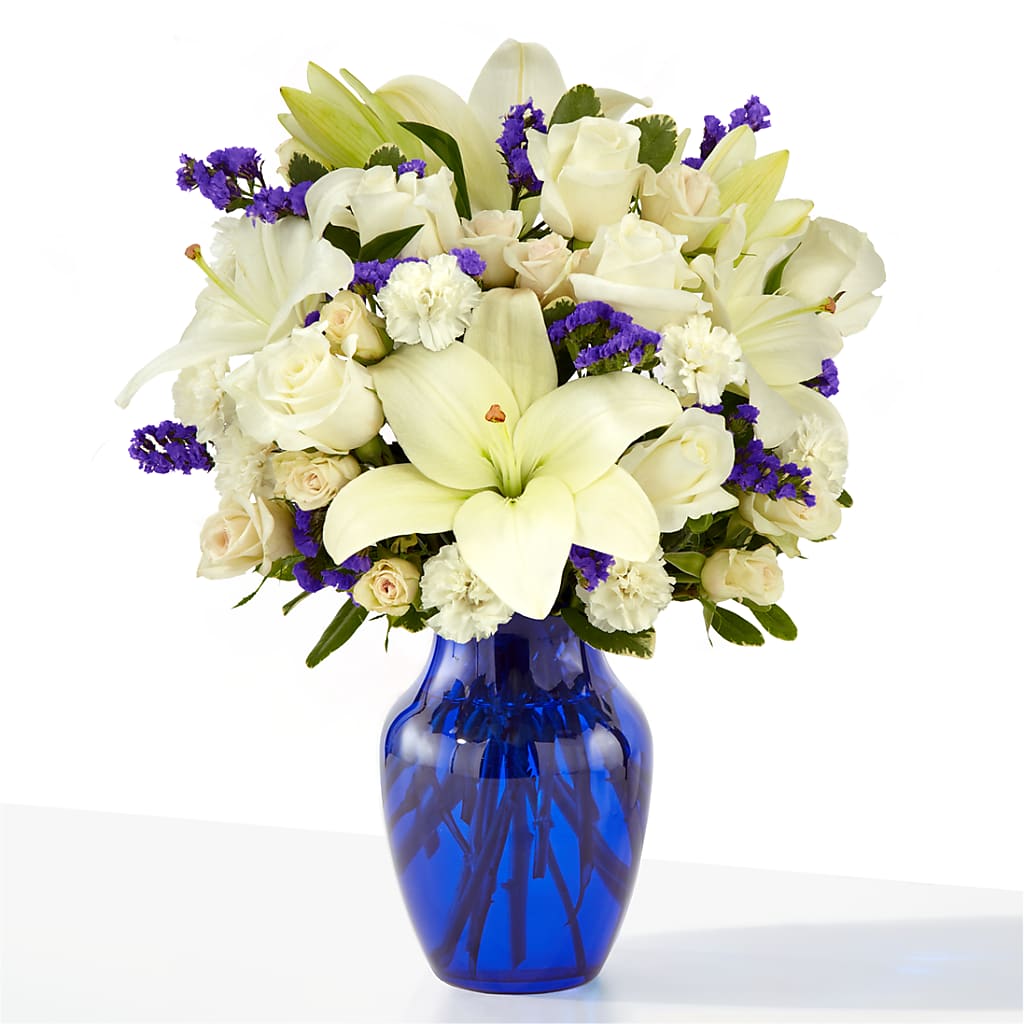 Sapphire Rush Bouquet – Flower.delivery, Tontitown AR