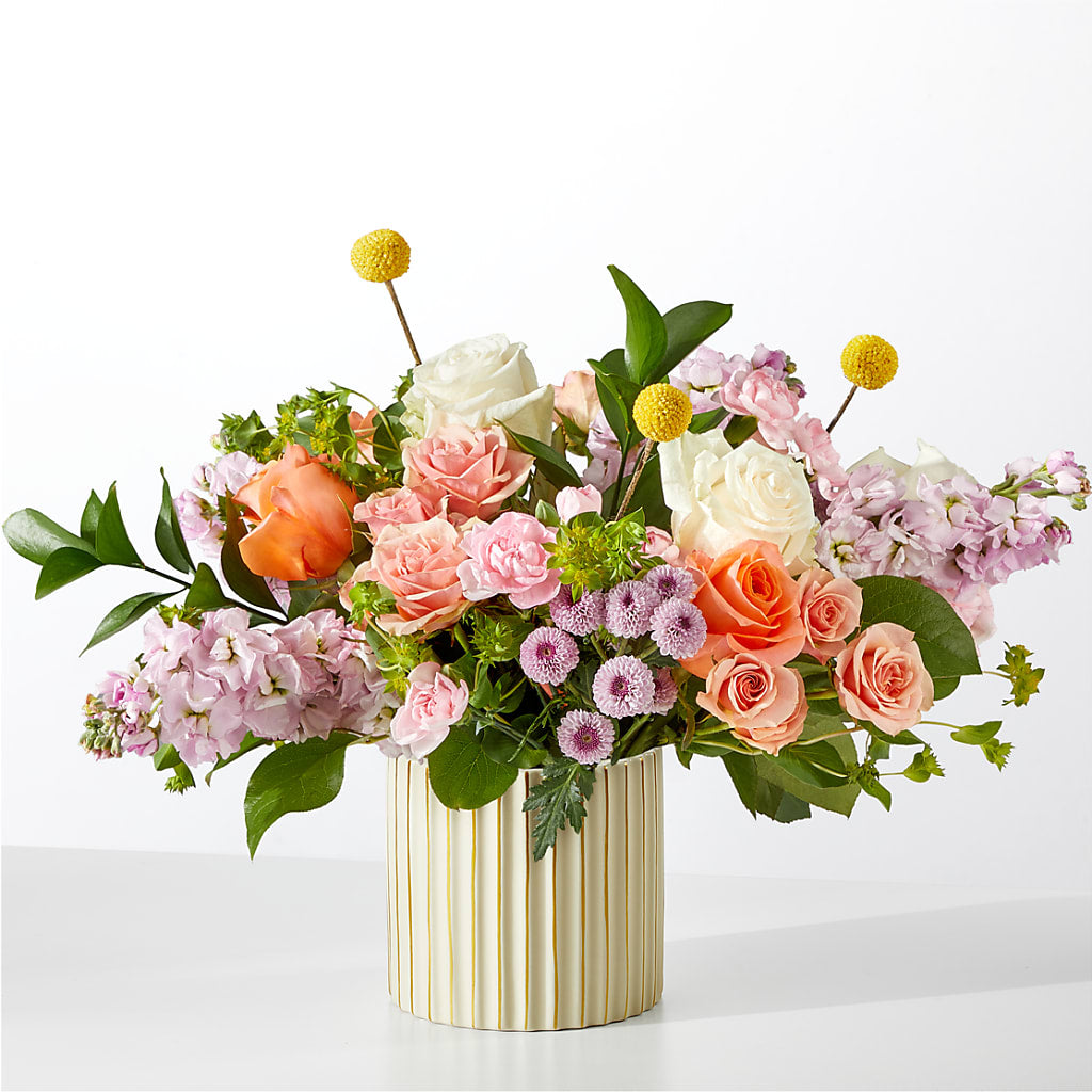 French Market Bouquet with Ivory Vase – Flower.delivery, Tontitown AR