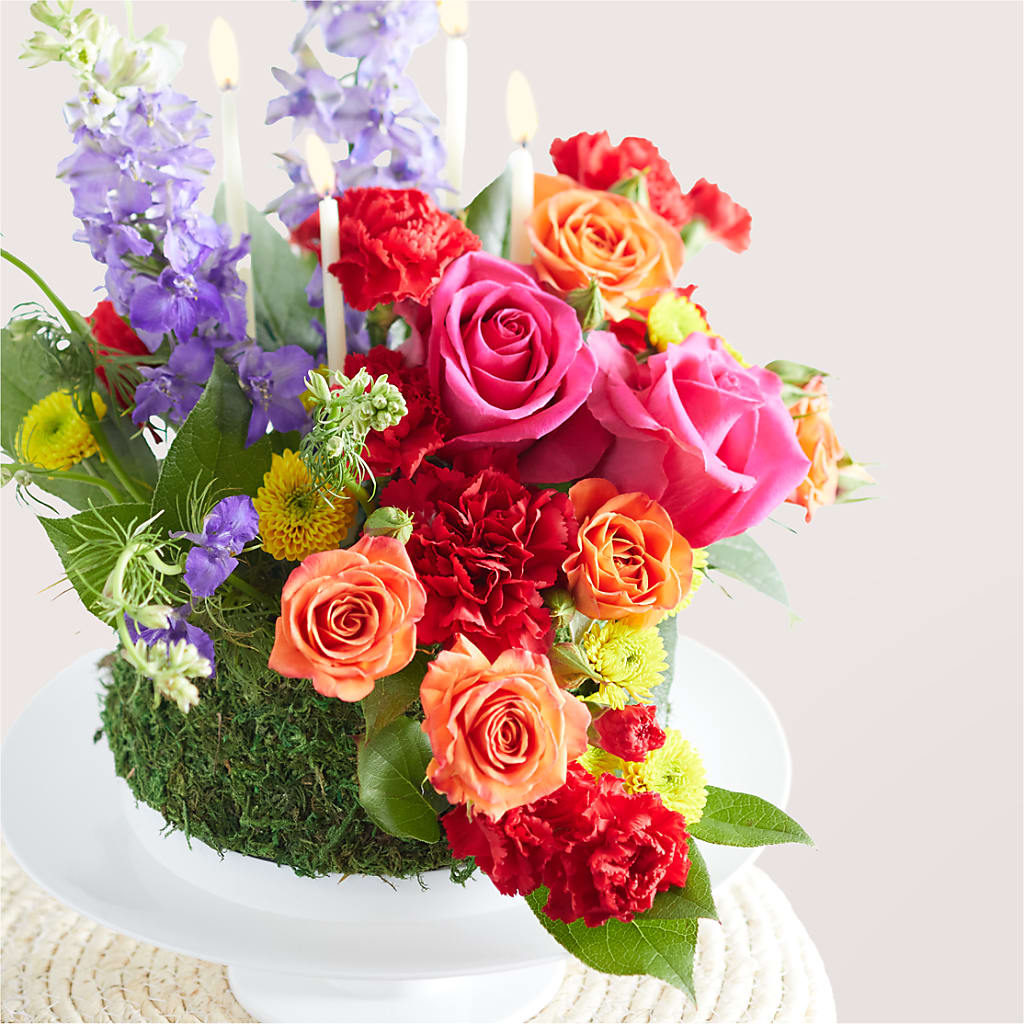 Best Year Yet Floral Cake – Flower.delivery, Tontitown AR