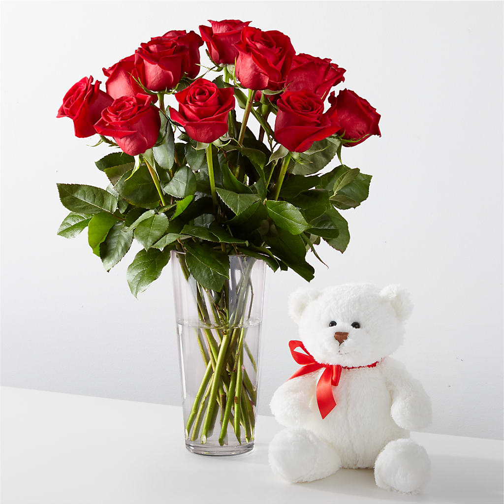 Romantic Long Stem Red Rose Bouquet Bundles –  Flower.delivery, Tontitown AR
