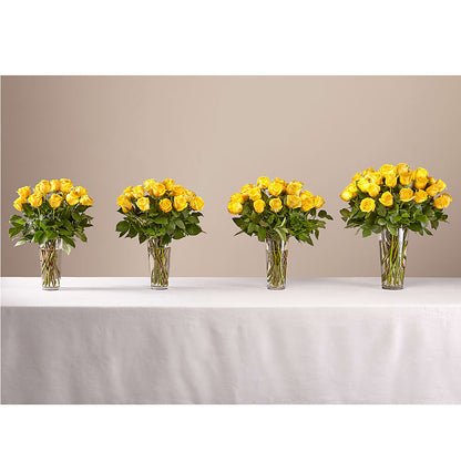 Long Stem Yellow Rose Bouquet –  Flower.delivery, Tontitown AR