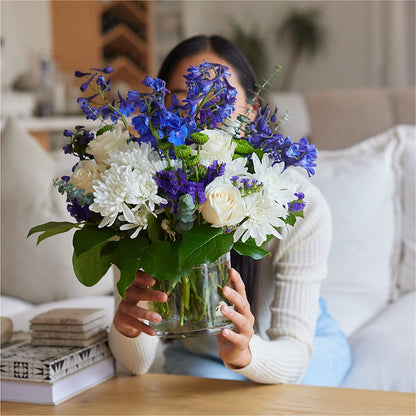 Cerulean Waves Bouquet –  Flower.delivery, Tontitown AR