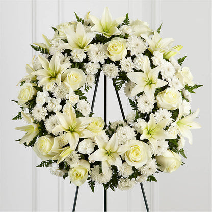 Treasured Tribute Wreath –  Flower.delivery, Tontitown AR
