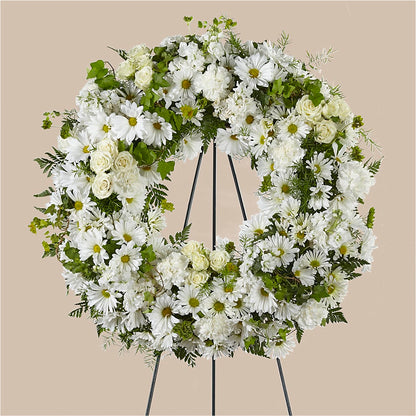 Faithful Wishes Wreath –  Flower.delivery, Tontitown AR