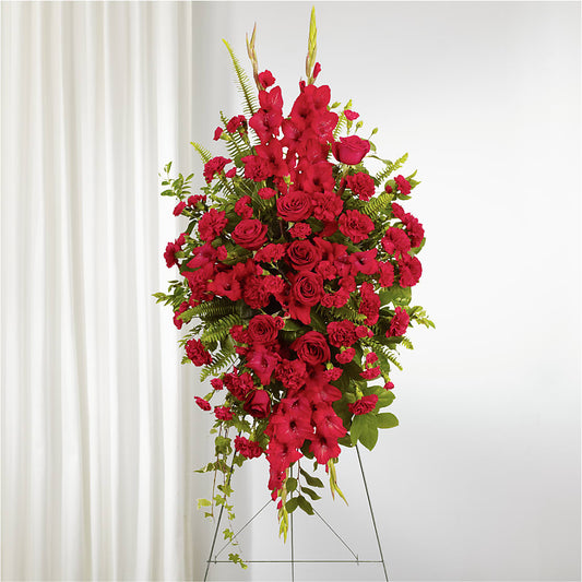 From the Heart Standing Spray –  Flower.delivery, Tontitown AR