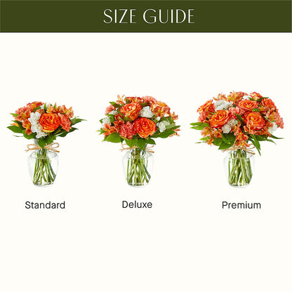 Apricot Glow Bouquet –  Flower.delivery, Tontitown AR