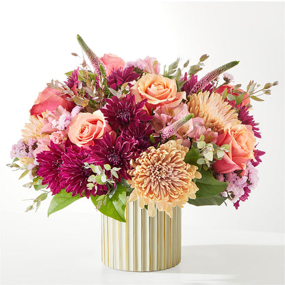 Berry Cobbler Bouquet with Ivory Vase –  Flower.delivery, Tontitown AR
