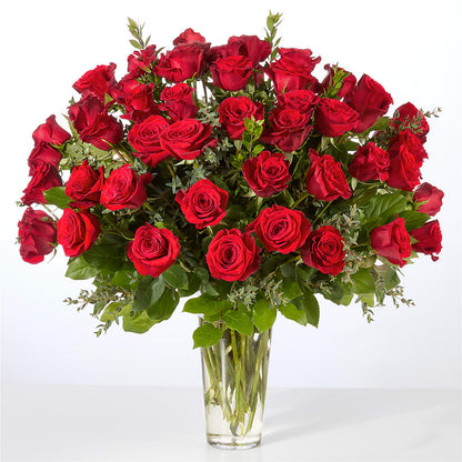 Forever Yours Fifty Stem Red Rose Bouquet –  Flower.delivery, Tontitown AR